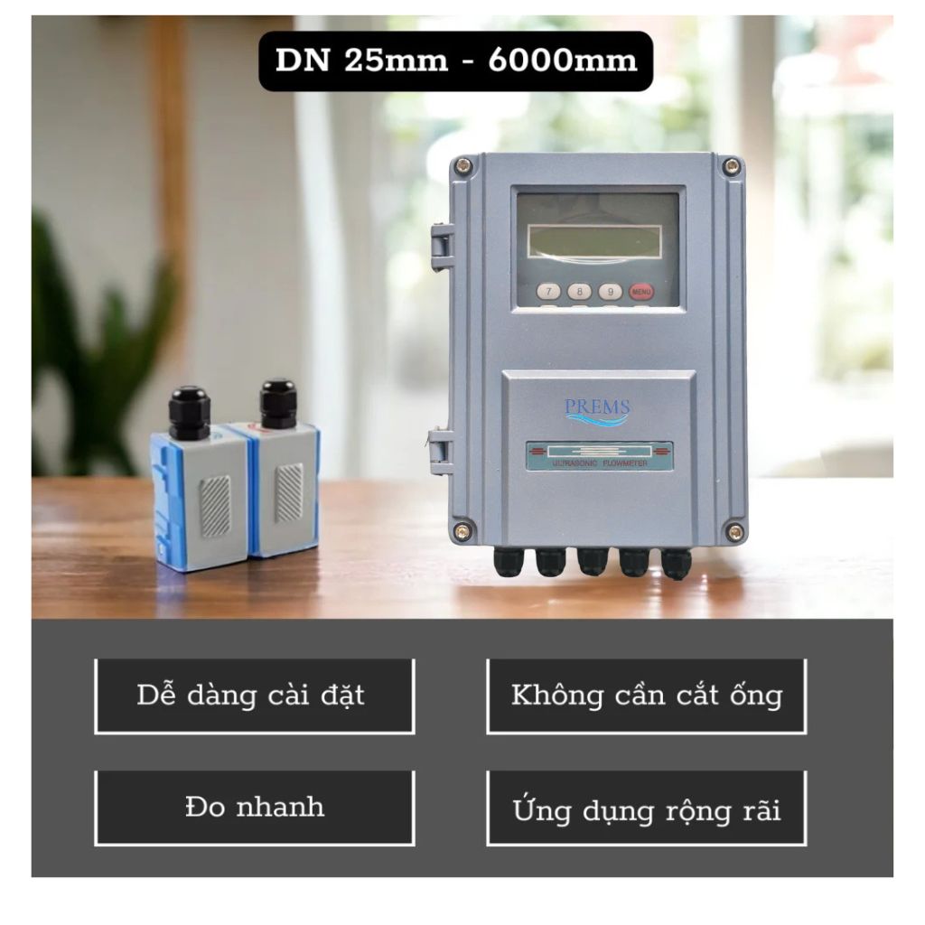 ĐỒNG HỒ ĐO LƯU LƯỢNG SIÊU ÂM KẸP NGOÀI PRE-UFM-W2