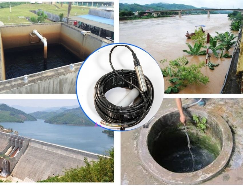 Thiết bị đo mức thủy tĩnh được sử dụng rộng rãi trong các hệ thống cấp thoát nước đô thị