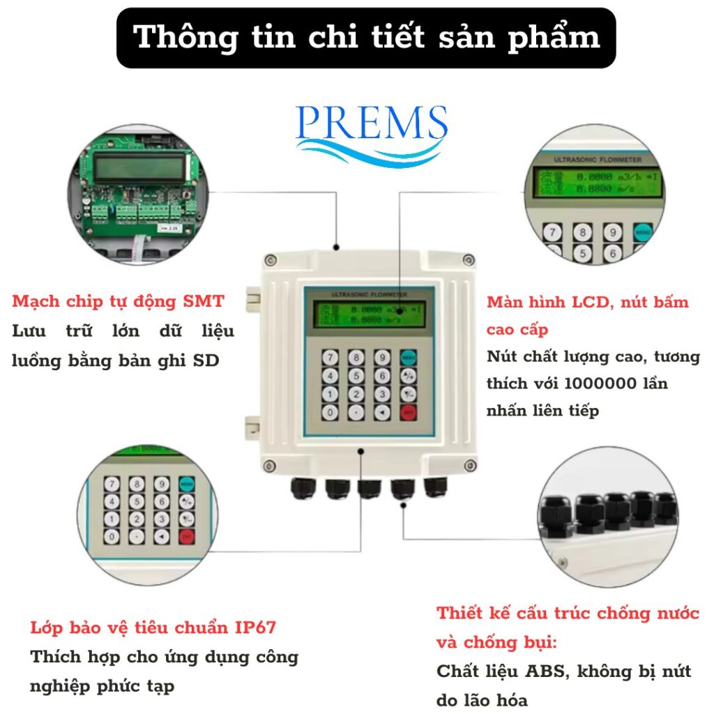 ĐỒNG HỒ LƯU LƯỢNG SIÊU ÂM KẸP NGOÀI PRE-UFM-S