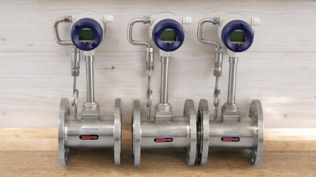 Ứng dụng đồng hồ đo lưu lượng khí Vortex PRE7200