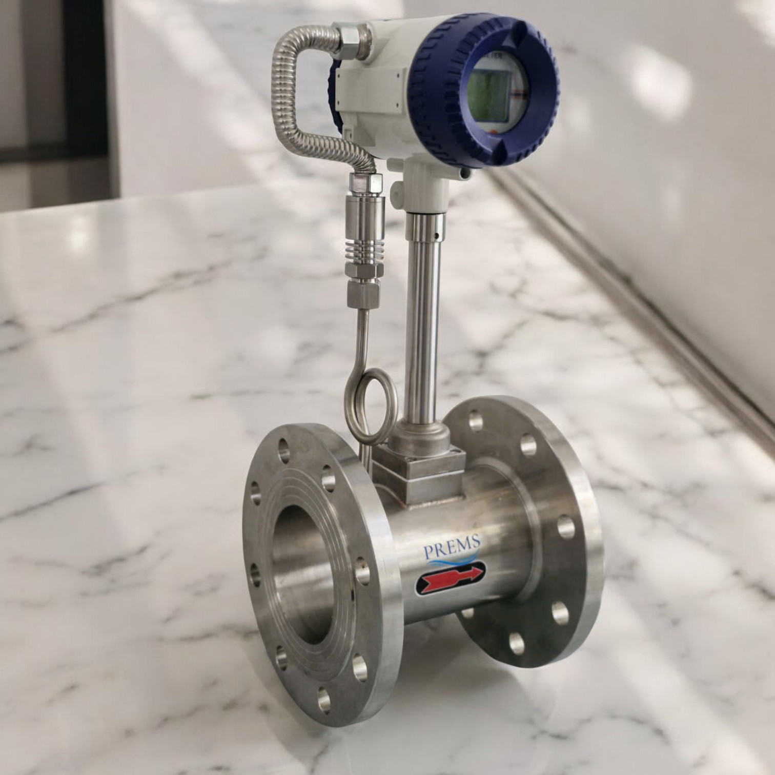 Đồng hồ đo lưu lượng khí trong hệ thống khí nén công nghiệp