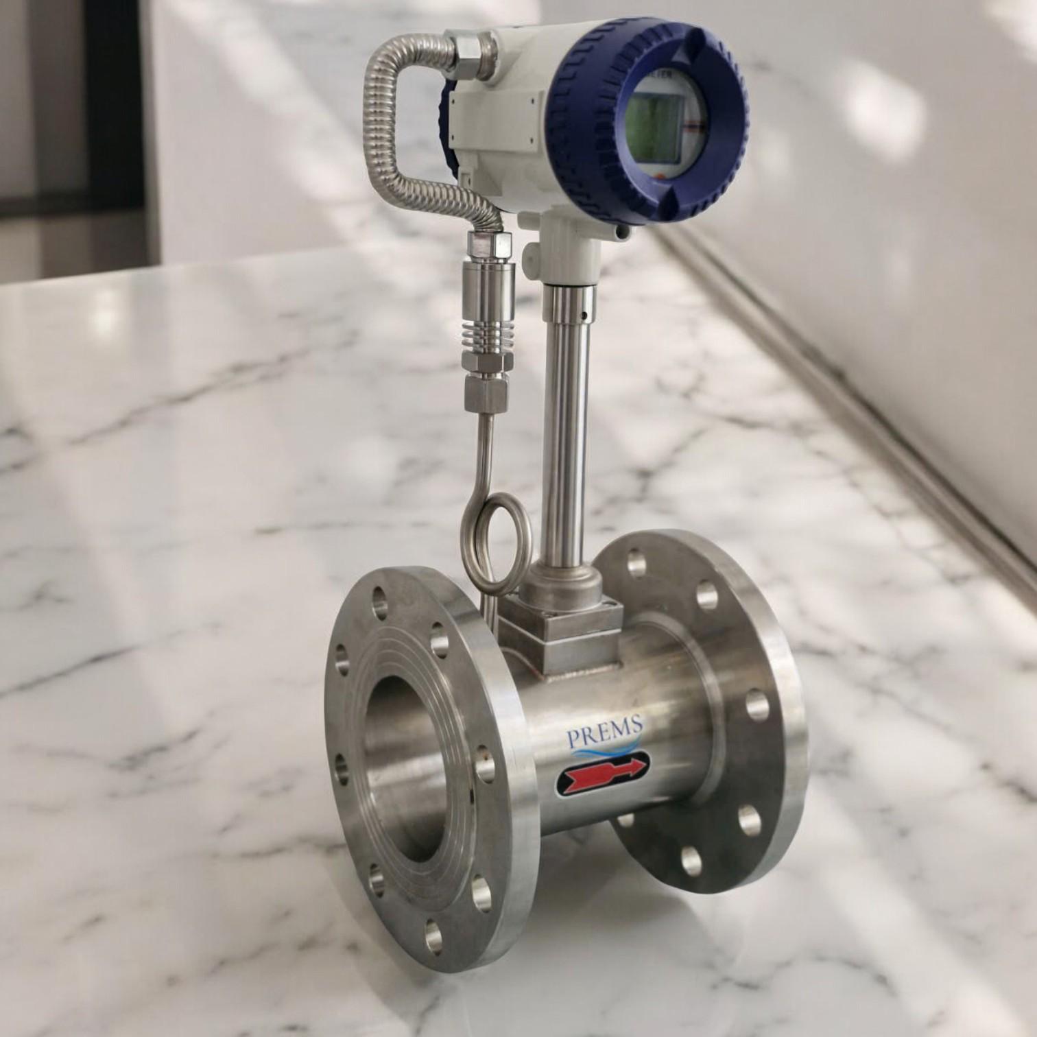 Đồng hồ đo lưu lượng khí Vortex PRE7200 trong công nghiệp